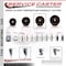 Service Caster 5 High Temp Phenolic Wheel Swivel 7/16'' Stem Caster Total Lock Brake SCC-GRTTL20S514-PHRHT-716138 - alternate 4
